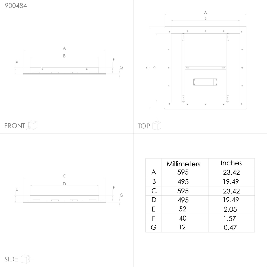 Eglo - LED RGBW Ljusreglerad taklampa LED/35,5W/230V