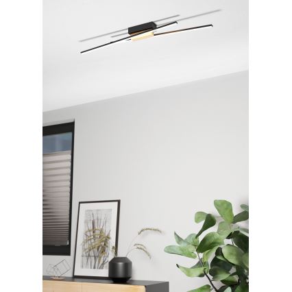 Eglo - LED dimbar taklampa 2xLED/13W/230V