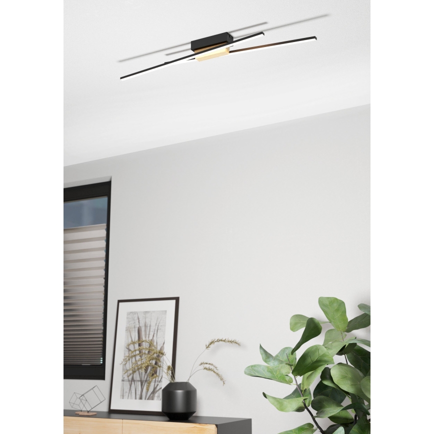 Eglo - LED dimbar taklampa 2xLED/13W/230V