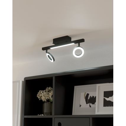 Eglo - LED Spotbelysning 2xLED/3,2W/230V + LED/3,3W