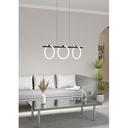Eglo - LED-lampa med kabel 3xLED/9W/230V