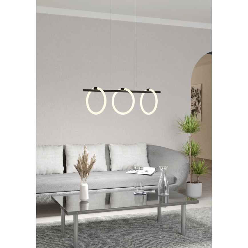 Eglo - LED-lampa med kabel 3xLED/9W/230V