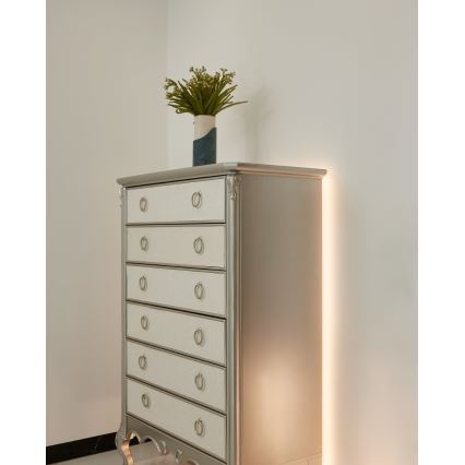 Eglo - dimbar LED-remsa 8m COB STRIPE LED/52,8W/24/230V 2700-6500K + fjärrkontroll