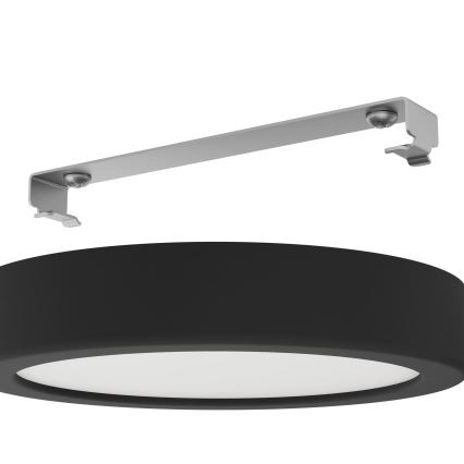 Eglo - Dimbar LED-taklampa LED/11W/230V, svart, Ø 16 cm
