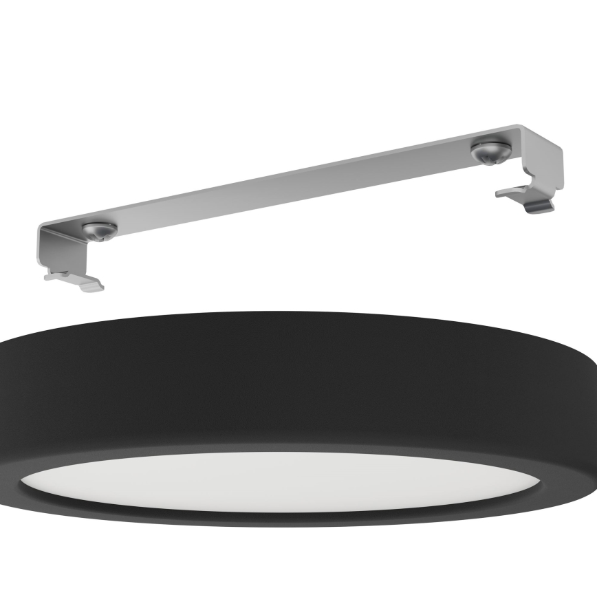 Eglo - Dimbar LED-taklampa LED/11W/230V, svart, Ø 16 cm