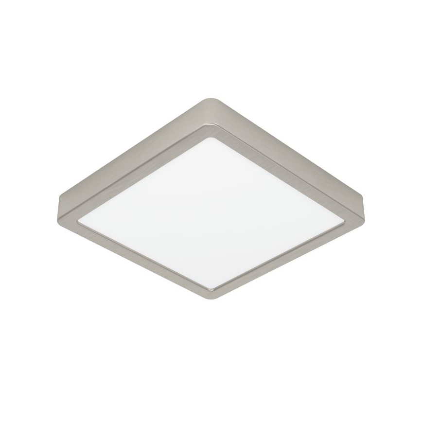 Eglo - Dimmbar LED-takarmatur LED/17W/230V matt krom 21x21 cm