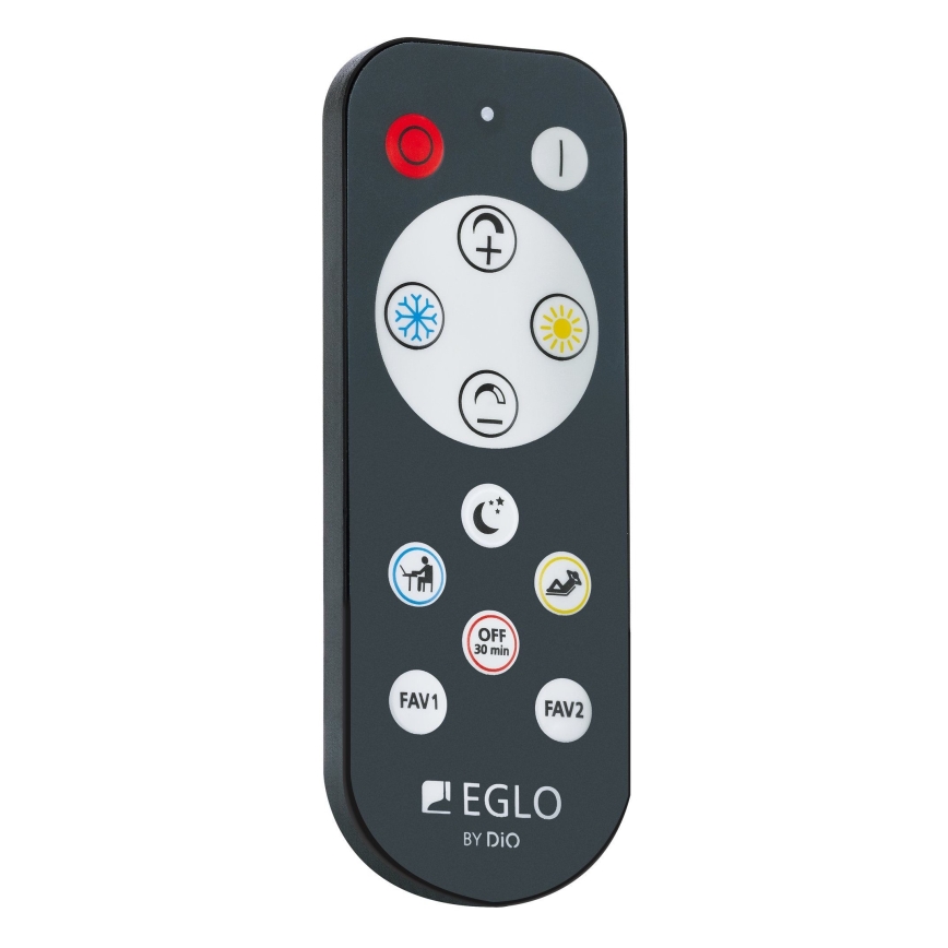 Eglo - LED dimbar taklampa LED/25,6W/230V + fjärrkontroll