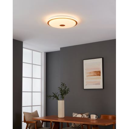 Eglo - LED dimbar taklampa LED/35W/230V + fjärrkontroll