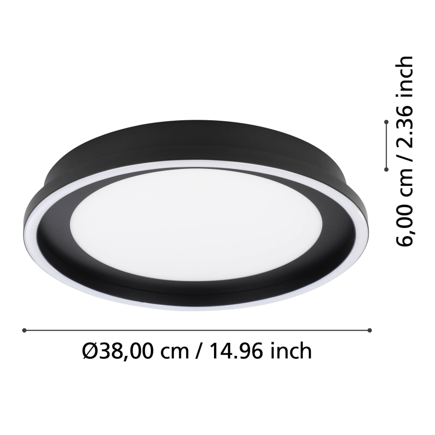 Eglo - LED dimbar taklampa LED/21,5W/230V + fjärrkontroll