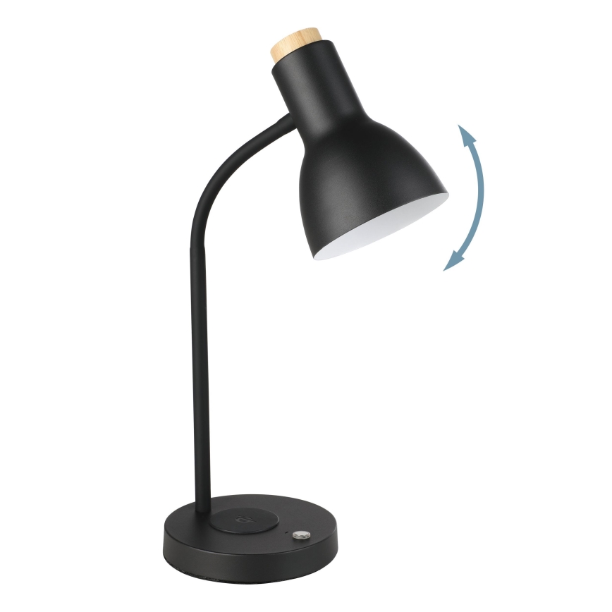 Eglo - LED dimbar lampa med trådlös laddning LED/5,5W/230V