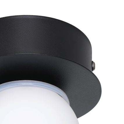 Eglo - LED taklampa för badrum LED/3,3W/230V IP44 svart