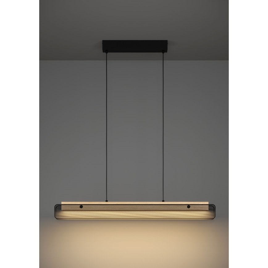 Eglo - LED RGBW Ljusreglerad ljuskrona på textilsladd LED/34W/230V 2700-6500K