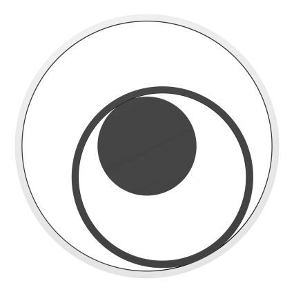 Eglo - RGBW Dimbar taklampa LED/21,5W/230V