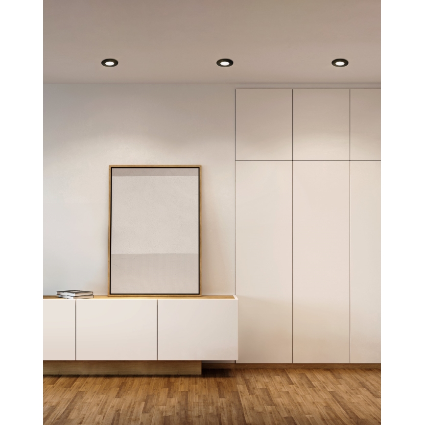 Eglo - SET OM 3 LED Infällda badrumslampor PINEDA LED/4,9W/230V IP44