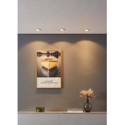 Eglo - KIT 3xLED Ljusreglerad belysning 3xLED/6W/230V vit