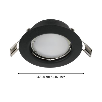 Eglo - SET OM 3 LED Inbyggnadsarmaturer PENETO 1xGU10/2,8W/230V