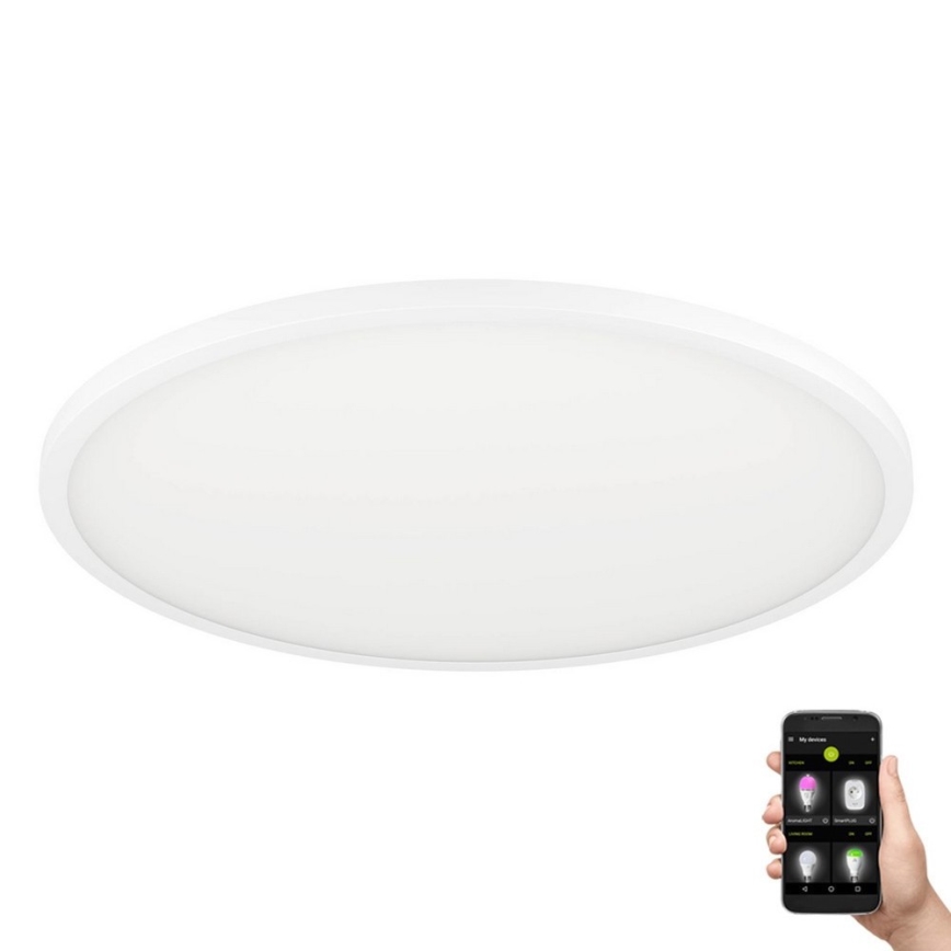 Eglo - LED dimbar taklampa LED/33,5W/230V Ø 45 cm vit