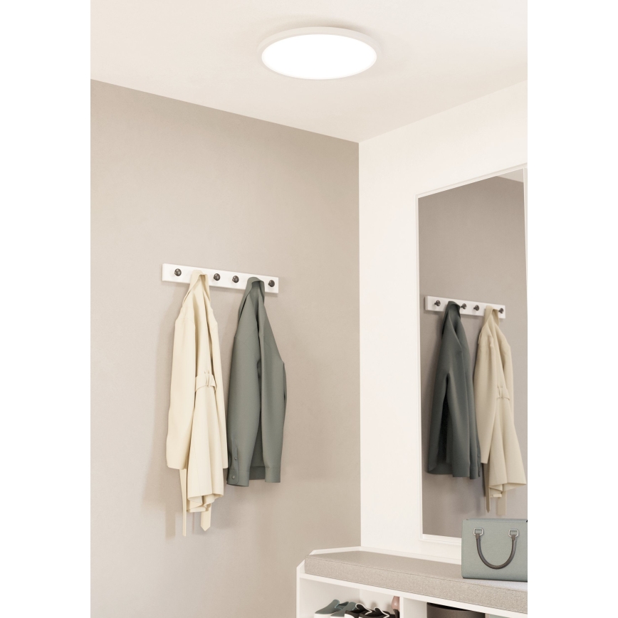 Eglo - LED dimbar taklampa LED/33,5W/230V Ø 45 cm vit