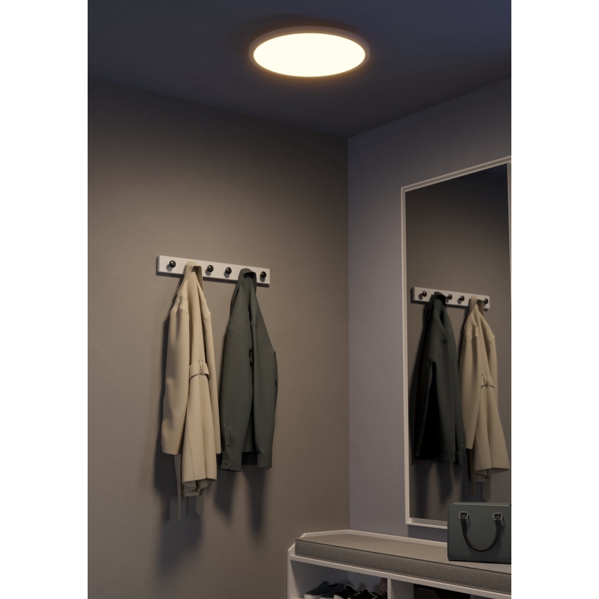 Eglo - LED dimbar taklampa LED/33,5W/230V Ø 45 cm vit