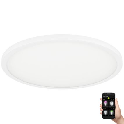 Eglo - LED dimbar taklampa LED/41W/230V Ø 60 cm vit
