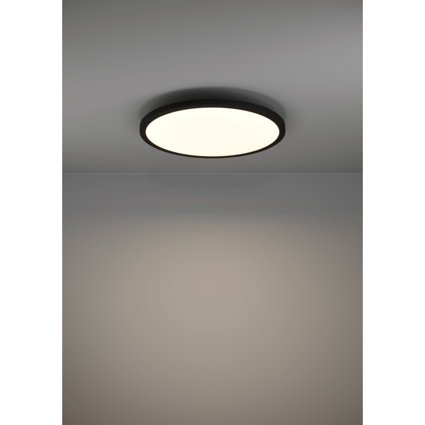 Eglo - LED Dimbar taklampa LED/33,5W/230V diameter 45 cm svart