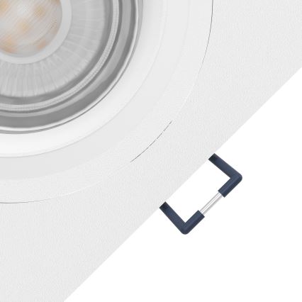 Eglo - LED RGBW Ljusreglerad upphängd taklampa LED/4,7W/230V vit