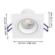 Eglo - LED RGBW Ljusreglerad upphängd taklampa LED/4,7W/230V vit