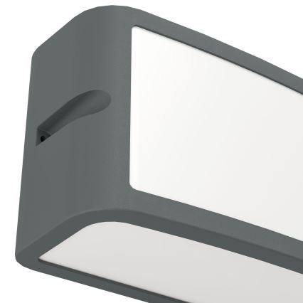 Eglo - LED vägglampa för utomhusbruk LED/10,5W/230V antracit IP54