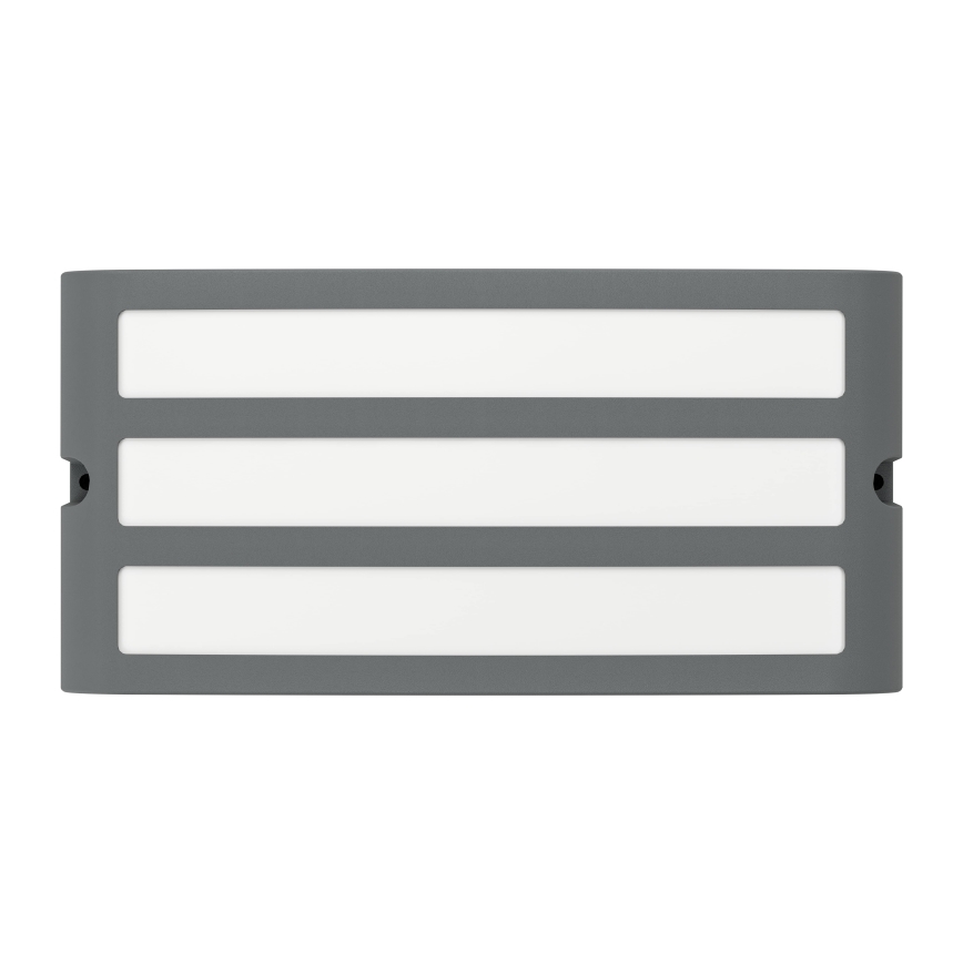 Eglo - Vägglampa för utomhusbruk 1xE27/40W/230V antracit IP54