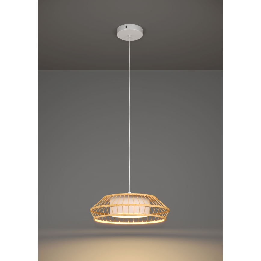 Eglo - LED RGBW Ljusreglerad ljuskrona på textilsladd LED/22W/230V 2700-6500K