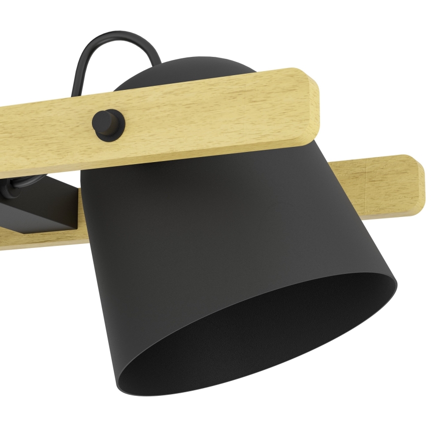 Eglo - LED RGBW Ljusreglerad ljuskrona på textilsladd 4xLED/3,7W/230V 2700-6500K