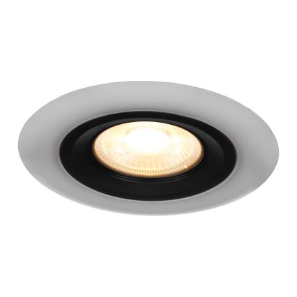 Eglo - Set om 3 infällda LED-armaturer LED/4,8W/230V svart
