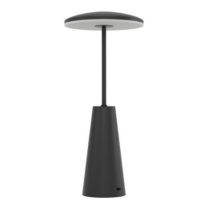 Eglo - LED Ljusreglerad beröring utomhus lampa LED/2,8W/5V 2400K/3000K/4000K 5200 mAh IP54 svart