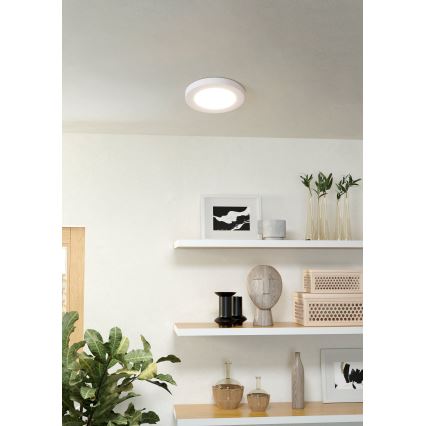 Eglo - Infälld LED-taklampa 5,5W/230V 3000K vit Ø 11,7 cm