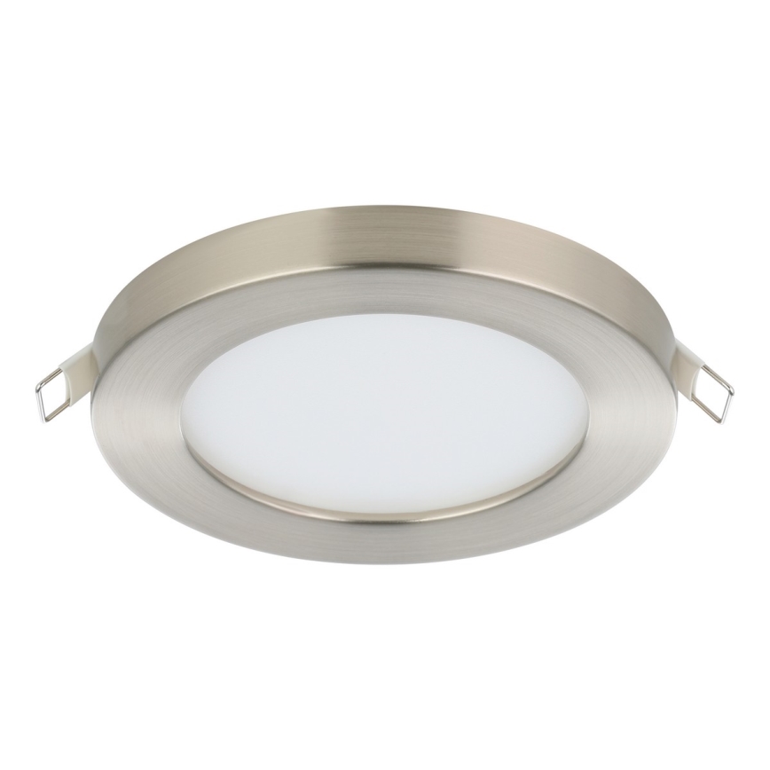 Eglo - LED-infälld armatur LED/5,5W/230V 3000K matt krom Ø 11,7 cm