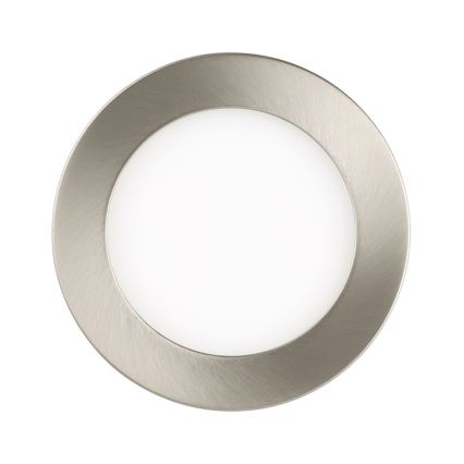 Eglo - LED-infälld armatur LED/5,5W/230V 3000K matt krom Ø 11,7 cm