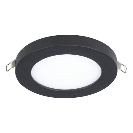 Eglo - LED infälld takarmatur LED/5,5W/230V 4000K svart Ø 11,7 cm