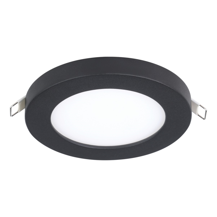 Eglo - LED infälld takarmatur LED/5,5W/230V 4000K svart Ø 11,7 cm
