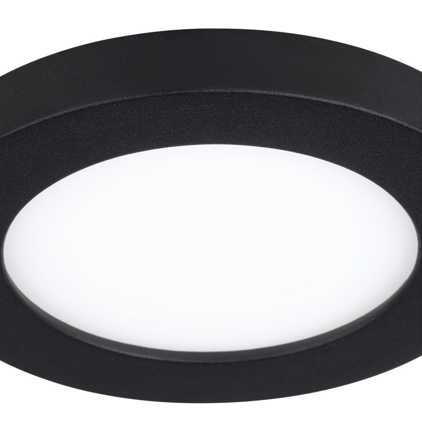 Eglo - LED infälld takarmatur LED/5,5W/230V 4000K svart Ø 11,7 cm