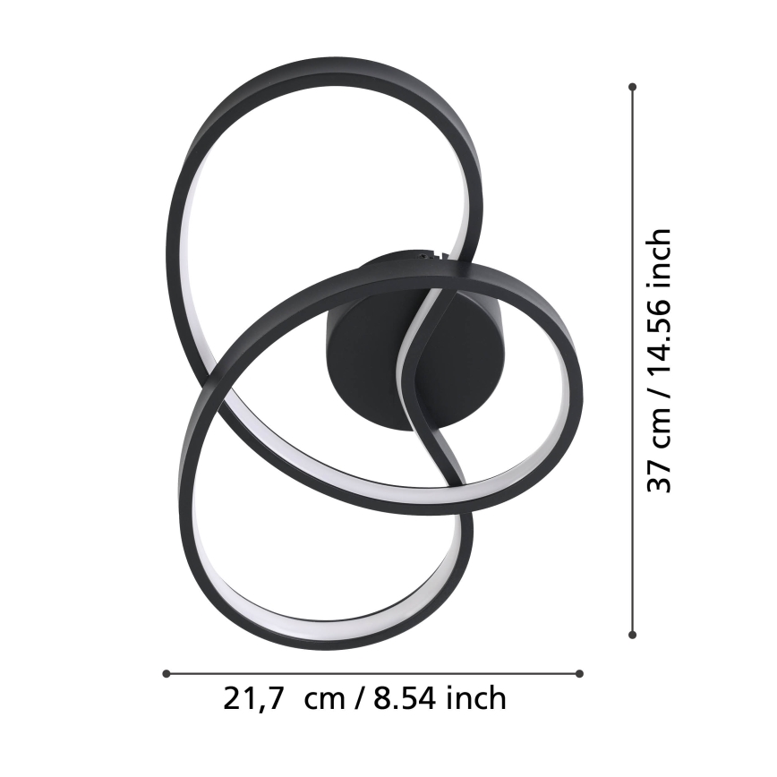 Eglo - LED väggbelysning LED/14,5W/230V