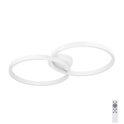 Eglo 900954 - LED RGBW Dimbar taklampa LED/19,5W/230V 2700-6500K vit + fjärrkontroll