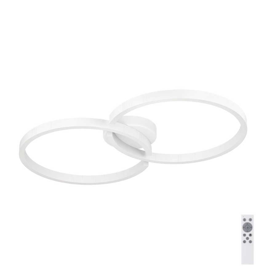 Eglo 900954 - LED RGBW Dimbar taklampa LED/19,5W/230V 2700-6500K vit + fjärrkontroll