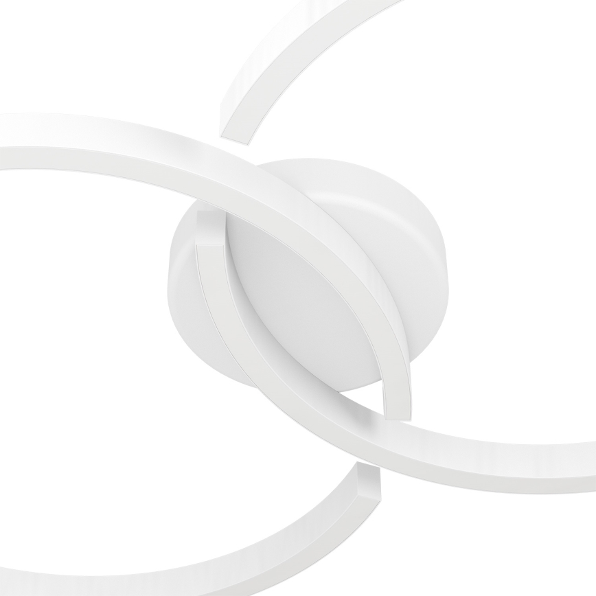 Eglo 900954 - LED RGBW Dimbar taklampa LED/19,5W/230V 2700-6500K vit + fjärrkontroll