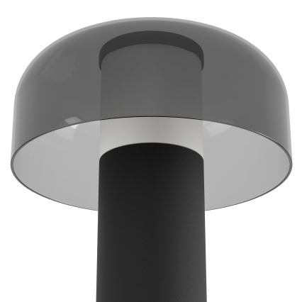 Eglo - LED Ljusreglerad beröring utomhus lampa LED/2,25W/5V 2400-4000K 5200 mAh IP44 svart