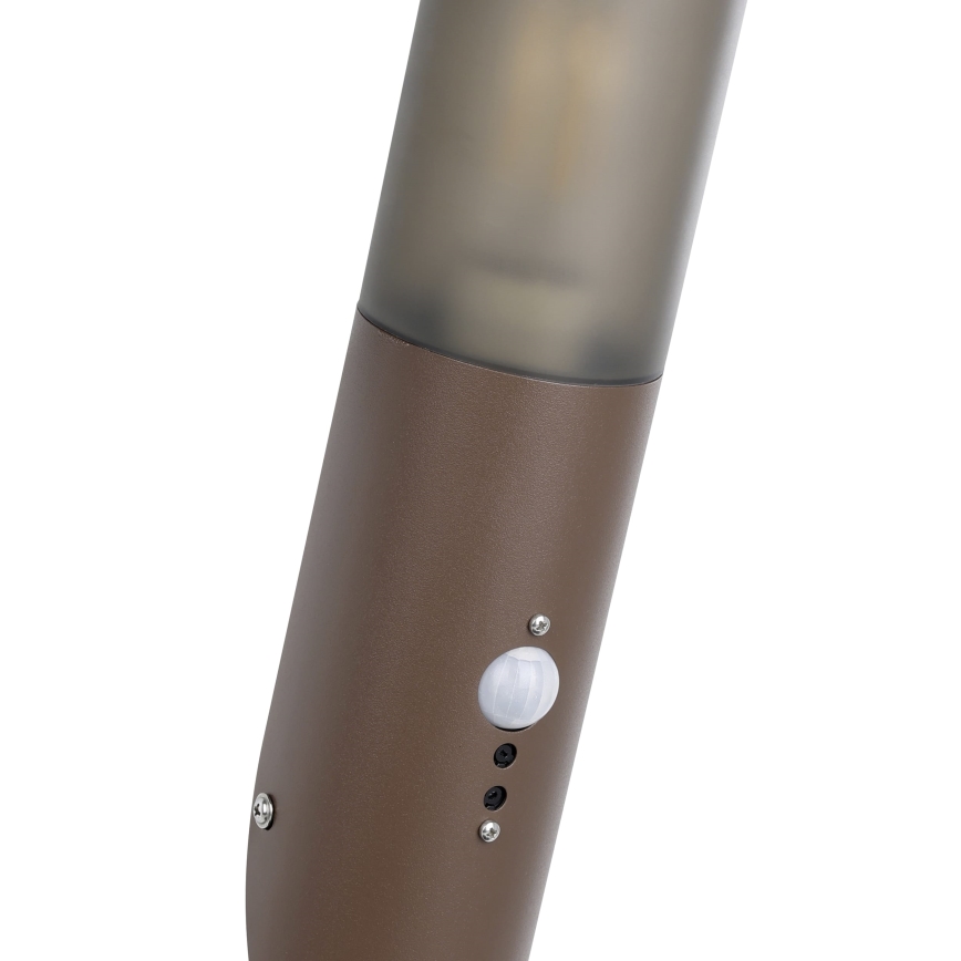 Eglo - Utomhus vägglampa med sensor 1xE27/15W/230V IP44