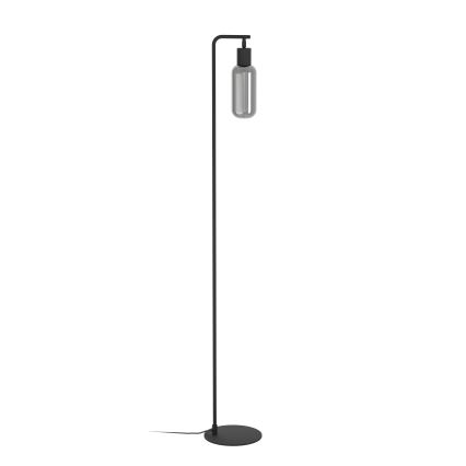 Eglo - Golvlampa 1xE27/4W/230V svart/rökfärgad