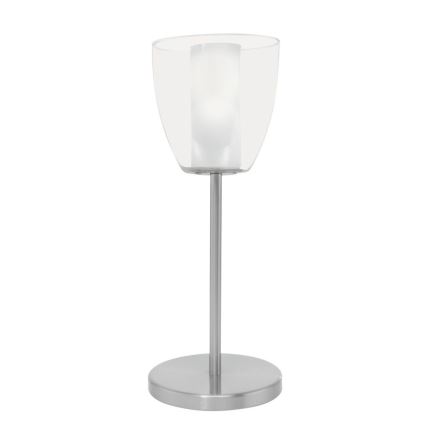 EGLO 90101 - Bordslampa OLBIA 1xG9/9W mattkrom