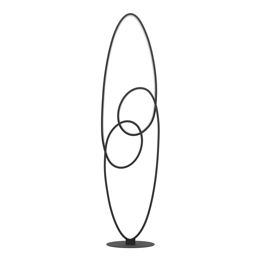 Eglo - LED golvlampa LED/38W/230V 3000K svart