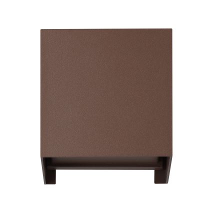 Eglo - LED vägglampa för utomhusbruk 2xLED/2,8W/230V IP54 brun