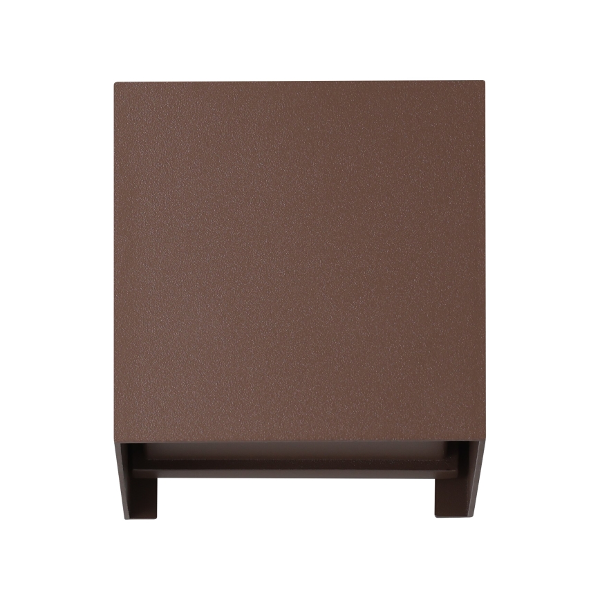 Eglo - LED vägglampa för utomhusbruk 2xLED/2,8W/230V IP54 brun